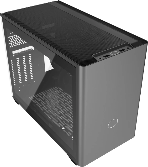 Cooler Master MasterBox NR200P Max [V2], schwarz, Glasfenster, Mini-ITX, 850W ATX 3.0