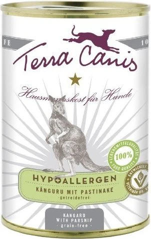 Terra Canis Känguru mit Pastinake, hypoallergen, 400g