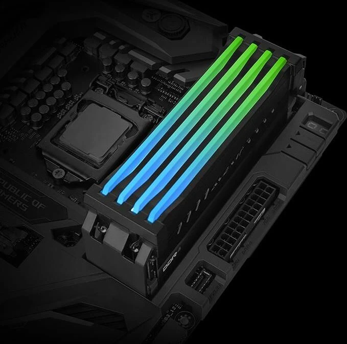 Thermaltake S100 DDR4 Memory Lighting Kit für Speichermodul, schwarz