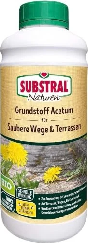 Evergreen Garden Care Substral Naturen Bio Grundstoff Acetum Konzentrat, 1l