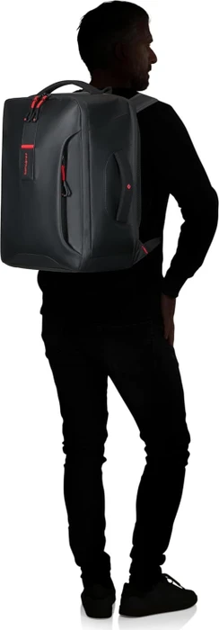 Samsonite Paradiver Light, Underseat Backpack S, Untersitz Handgepäck, Kabinentasche, Flugzeug Rucksack, 40cm, 25l, schwarz