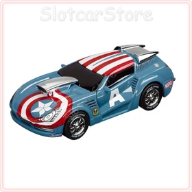 Carrera GO!!! Marvel The Avengers Captain America Stormer