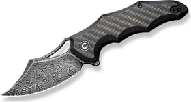 Civivi Chiro Flipper Taschenmesser overlay black g10/black hand rubbed