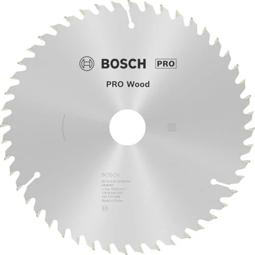Bosch Professional Optiline Wood Kreissägeblatt 48Z, 210x2.8x30mm, 1 Stück