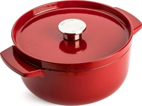 KitchenAid CC006057-001 Gusseisen Bräter rund 22cm empire rot