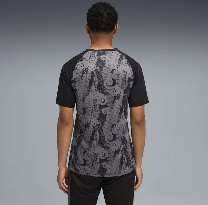 Puma FIFA WM 2026 Neuseeland Aufwärmtrikot kurzarm puma black/puma silver (Herren)