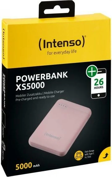 Intenso Powerbank XS5000 rose
