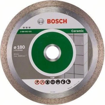 Bosch Professional Best for Ceramic Diamanttrennscheibe, 180x2.2x22.23mm, 1 Stück