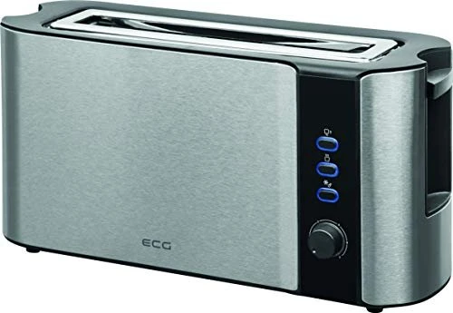 ECG ST 10630 SS Langschlitz-Toaster