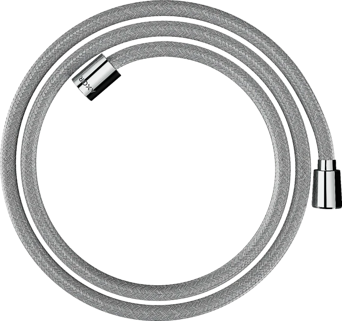 Hansgrohe AXOR ShowerSolutions Textilbrauseschlauch 1.60m mit konischer und zylindrischer Mutter chrom