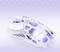 GravaStar Mercury M1 Pro Wireless Gaming Mouse, Special Edition Lavender Purple, USB/Bluetooth Vorschaubild