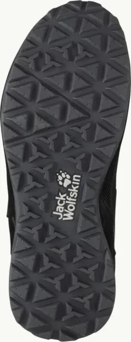 Jack Wolfskin Woodland Wt Texapore High schwarz (Junior)