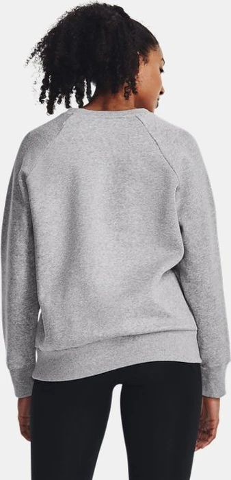 Under Armour Rival Fleece Sweatshirt mod grey light heather/white (Damen)