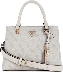 Guess Noelle II Small Multi Compartment Handtasche bone logo