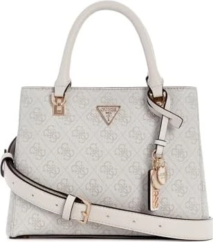 Guess Noelle II Small Multi Compartment Handtasche bone logo