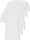 Hugo Boss V-Neck Baumwolle 3er-Pack T-Shirt kurzarm weiß (Herren) (50475285-100)