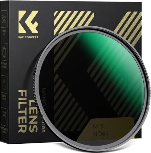 K&F Concept Nano-X ND64 (6 stops) Filter 67mm