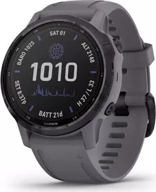Garmin Fenix 6S Pro Solar amethyst steel/shale grey