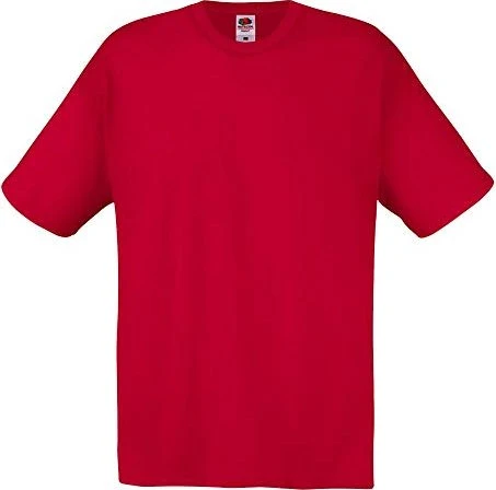Fruit Of The Loom Original T-Shirt kurzarm brick red