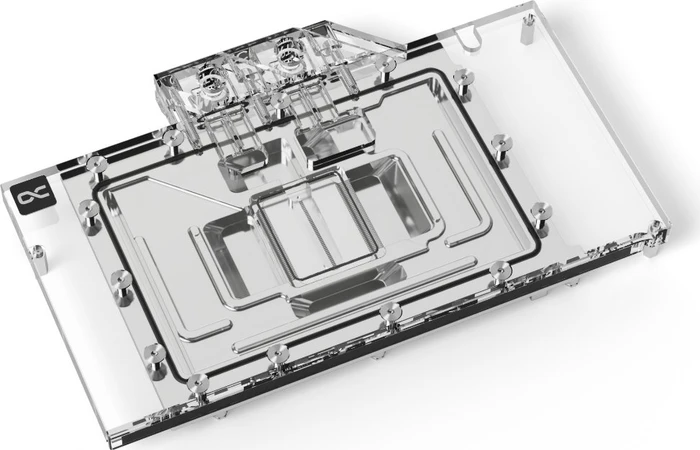 Alphacool Eisblock Aurora Acryl GPX-N NVIDIA RTX 4080 AMP Trinity mit Backplate