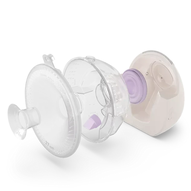 Philips Avent SCF495/21 Hands-free Doppel-Auffangschalen-Set