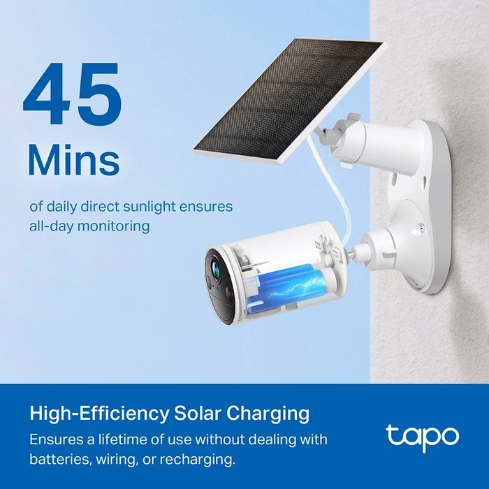 TP-Link Tapo A201 Solar Panel weiß, Solarmodul