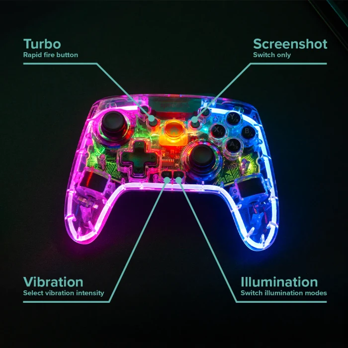 Speedlink Rait NX RGB Wireless Controller (PS3/Switch/PC)