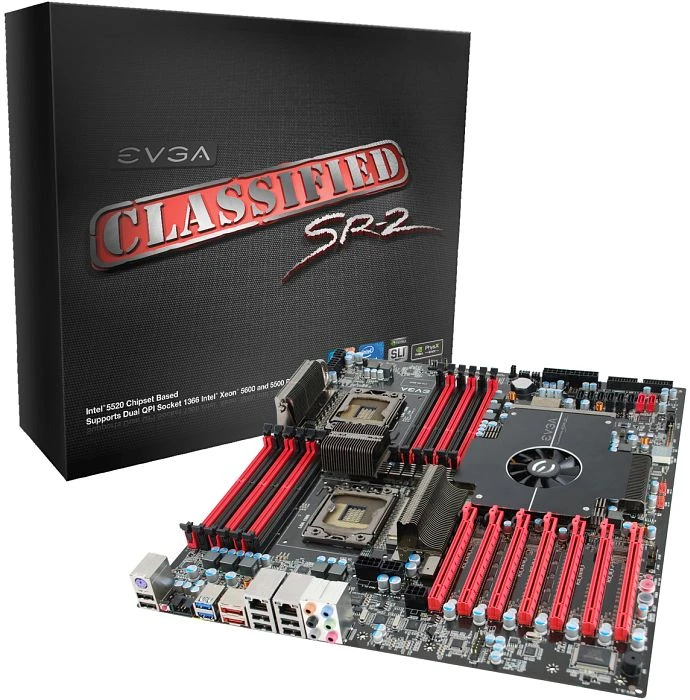 EVGA Classified SR-2 mit ECP (2x Intel 1366)