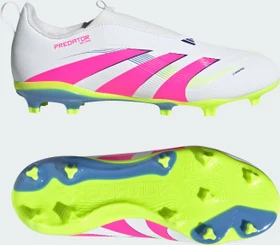 adidas Predator League Laceless FG cloud white/lucid pink/lucid lemon (Junior)