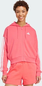 adidas Essentials 3-Streifen French Terry Hoodie semi turbo/white (Damen)