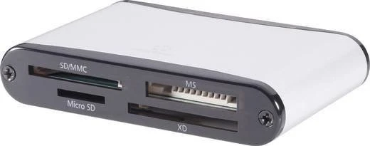 Renkforce CR12e-A Multi-Slot-Cardreader, USB 2.0 Mini-B [Buchse]