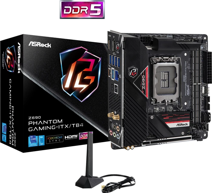 ASRock Z690 Phantom Gaming-ITX/TB4 (Intel 1700)