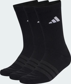 adidas Cushioned Crew Socken schwarz/weiß, 3 Paare