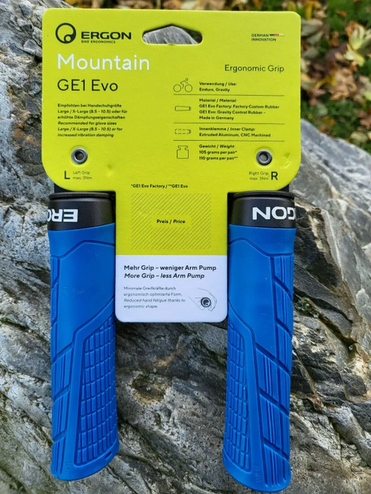 Ergon GE1 Evo Griffe blau