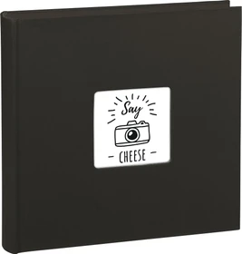Hama Jumbo Fotoalbum Fine Art 30x30 / 100 schwarze Seiten schwarz