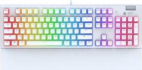 Endorfy SilentiumPC SPC Gear GK650K Omnis, LEDs RGB, Onyx White Pudding Edition, Kailh BLUE, USB, US