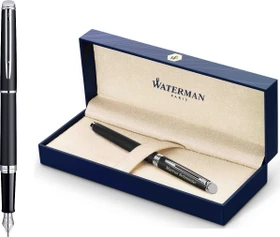 Waterman Hemisphere Essential CT schwarz matt/palladium, rechte Hand, mittel