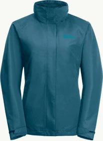 Jack Wolfskin Geisshorn 3in1 Funktionsjacke blue coral (Damen)