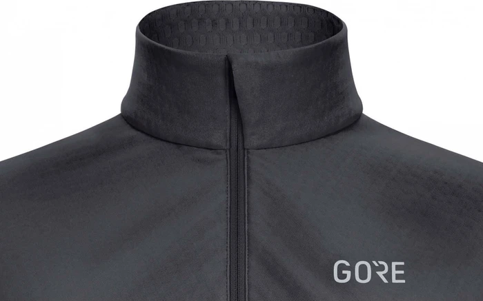 Gore Wear M Thermo Zip Shirt Trikot langarm schwarz (Herren)