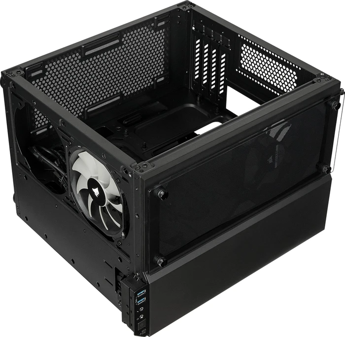 Corsair Crystal Series 280X, schwarz, Glasfenster