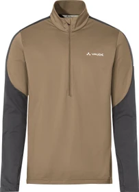 Vaude Livigno Halfzip II Fleece Funktionsshirt langarm black/oat (Herren)