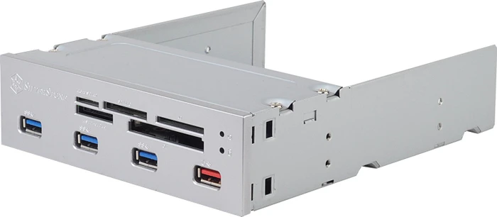 SilverStone FP56 Multi-Slot-Cardreader, USB 3.0 19-Pin Stiftsockel [Buchse]