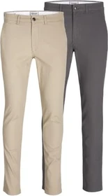 Jack & Jones Slim Fit Chino 2er-Pack Hose crockery (Herren)