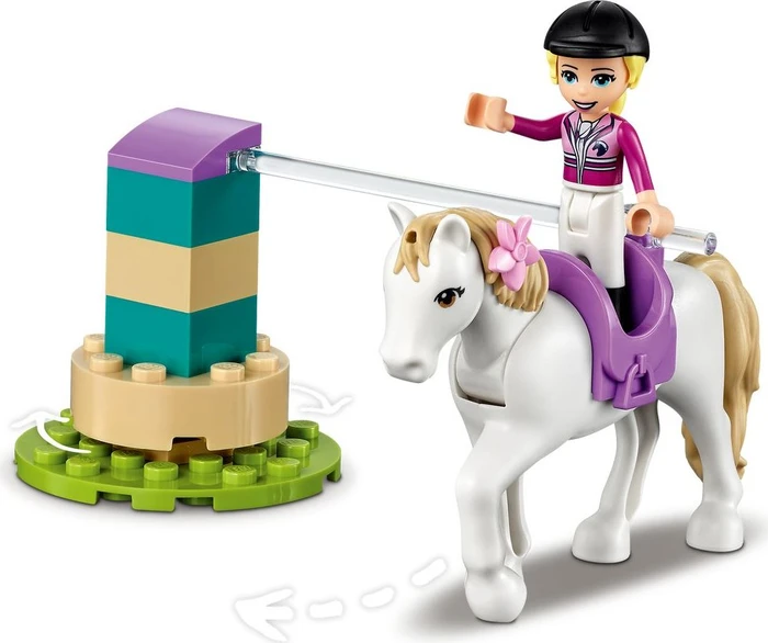 LEGO Friends - Trainingskoppel und Pferdeanhänger