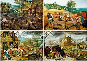 Bluebird Puzzle Pieter Brueghel the Younger The Four Seasons