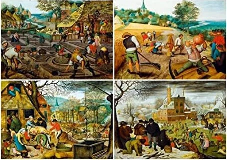 Bluebird Puzzle Pieter Brueghel the Younger