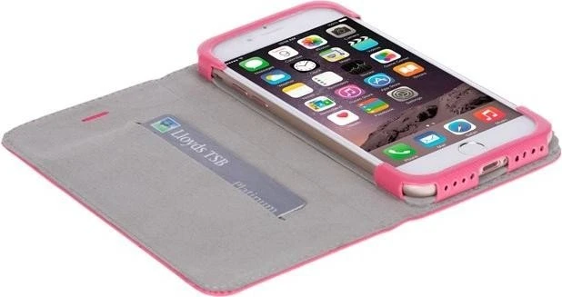 Krusell Malmö FolioCase für Apple iPhone 7 pink