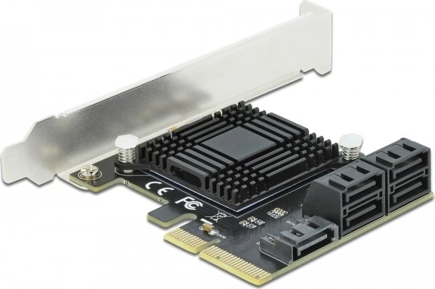 DeLOCK 5x SATA 6Gb/s, PCIe 3.0 x4