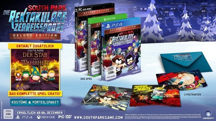 South Park: Die Rektakuläre Zerreissprobe - Deluxe Edition (PS4)