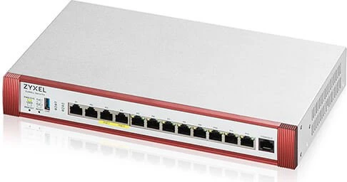 Zyxel ZyWALL USG FLEX 500H Rackmount Firewall, 12x RJ-45, 30W PoE+
